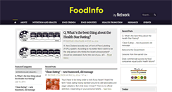 Desktop Screenshot of foodinfo.org.nz